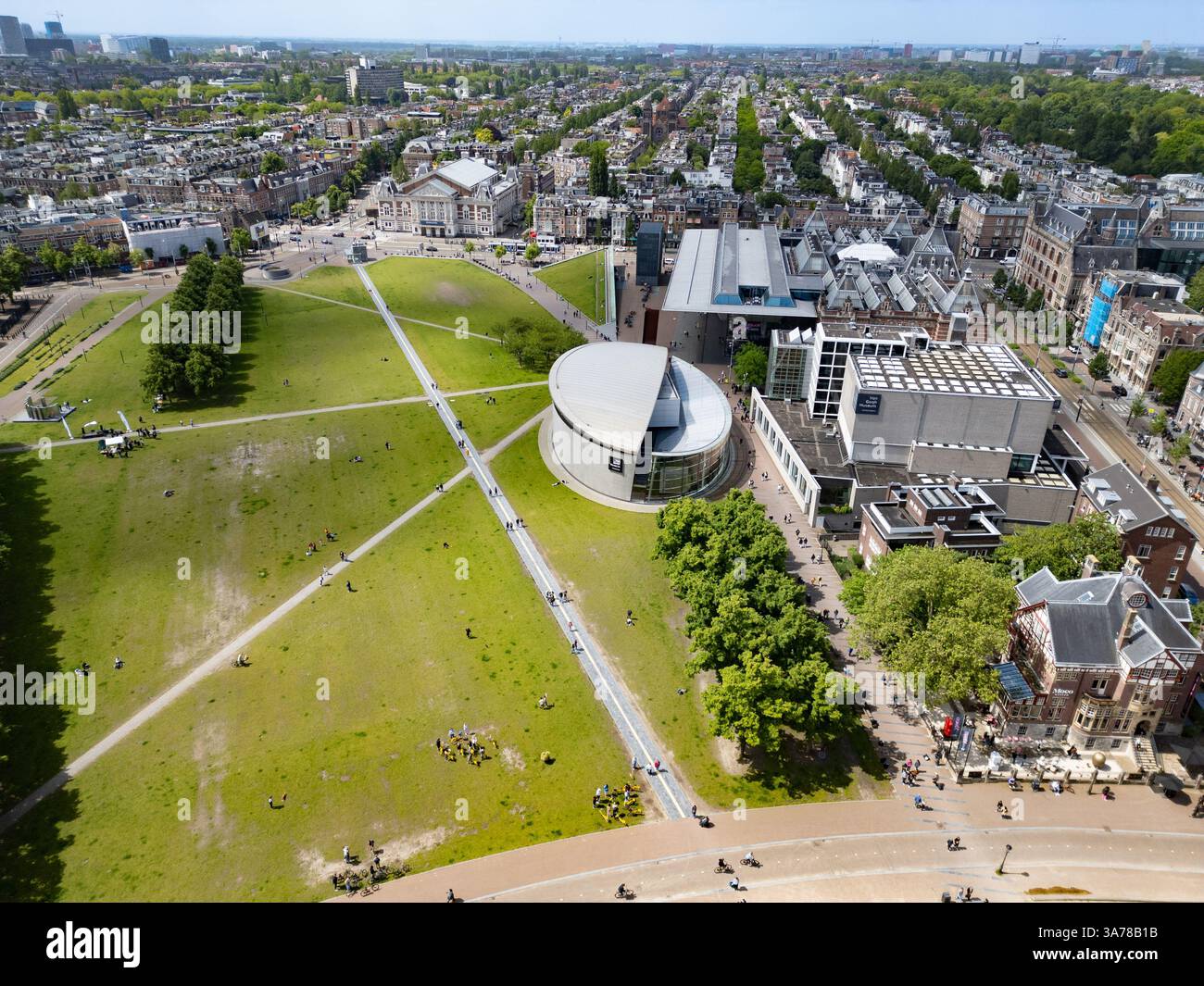 Van Gogh Museum, Amsterdam, Niederlande Stockfoto