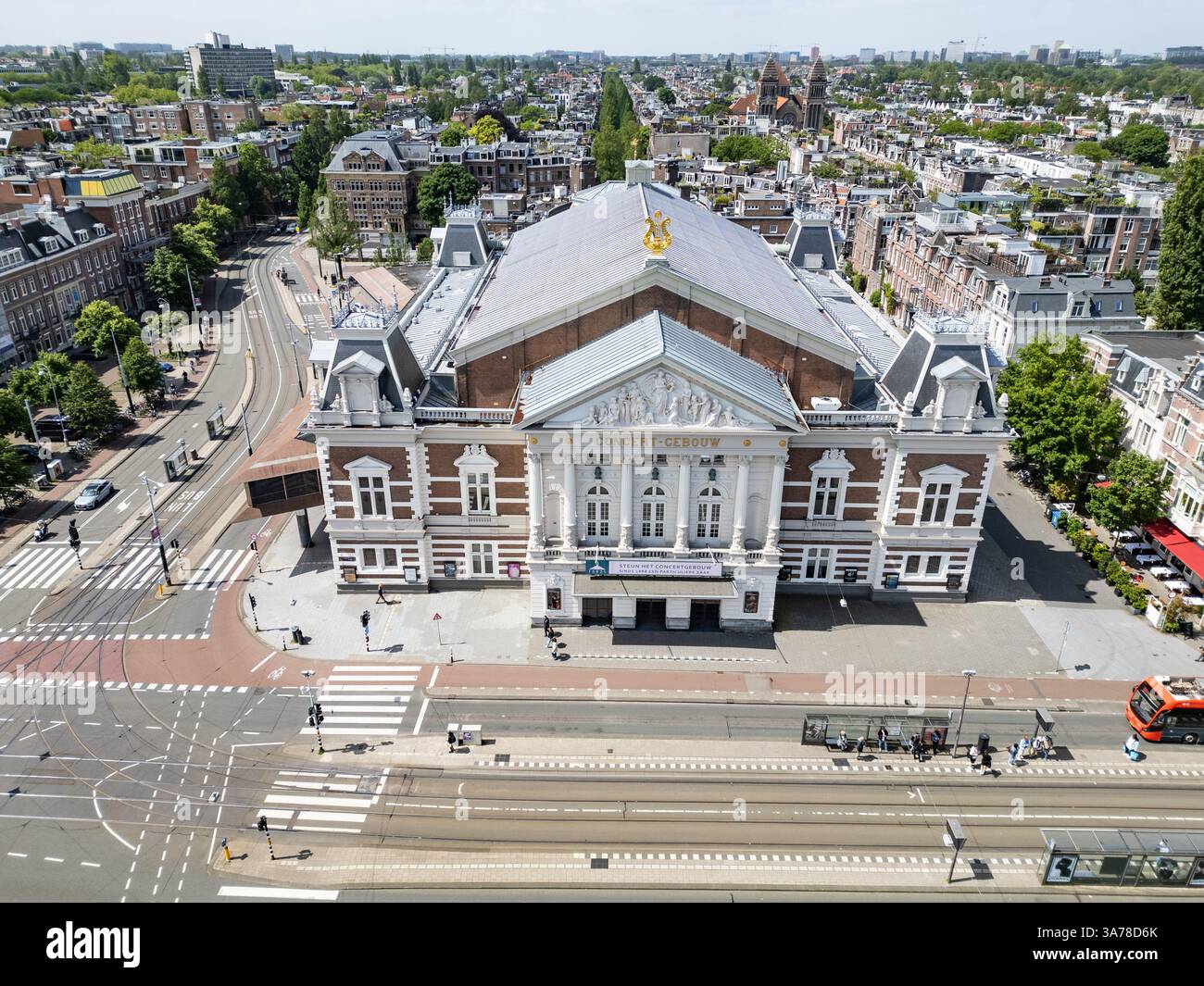 Concertgebouw, Amsterdam, Niederlande Stockfoto