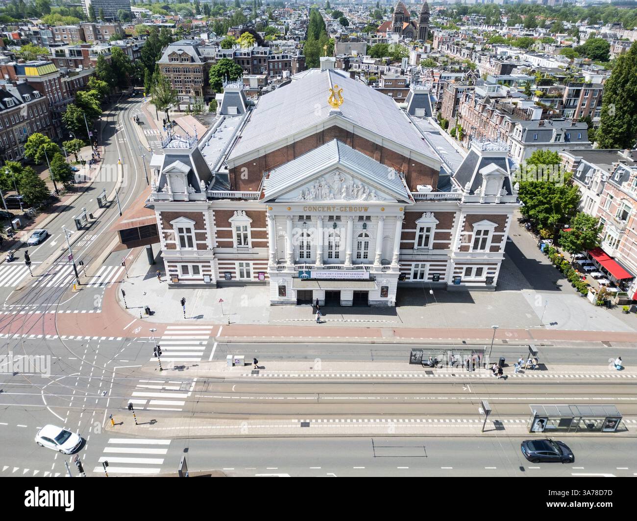 Concertgebouw, Amsterdam, Niederlande Stockfoto