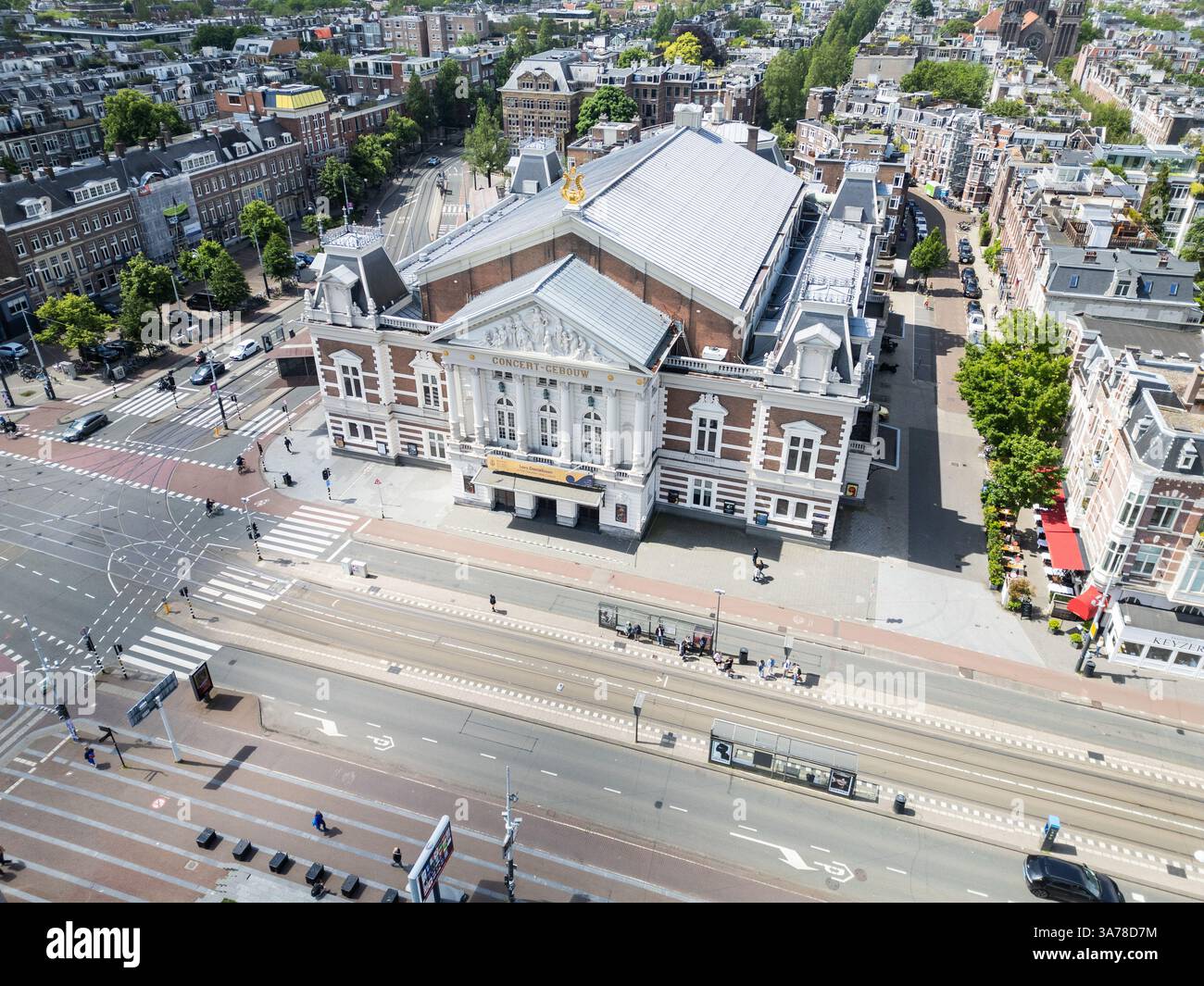 Concertgebouw, Amsterdam, Niederlande Stockfoto