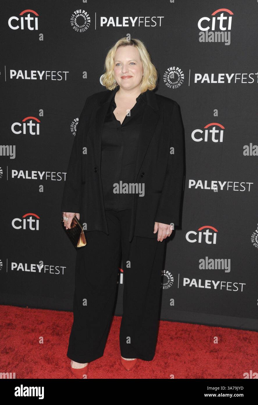 CA. 26. März 2025. Elisabeth Moss at Arrivals for THE HANDMAID's STORY at PaleyFest LA, Dolby Theater in Hollywood, Los Angeles, CA, 26. März 2025. Quelle: Elizabeth Goodenough/Everett Collection/Alamy Live News Stockfoto