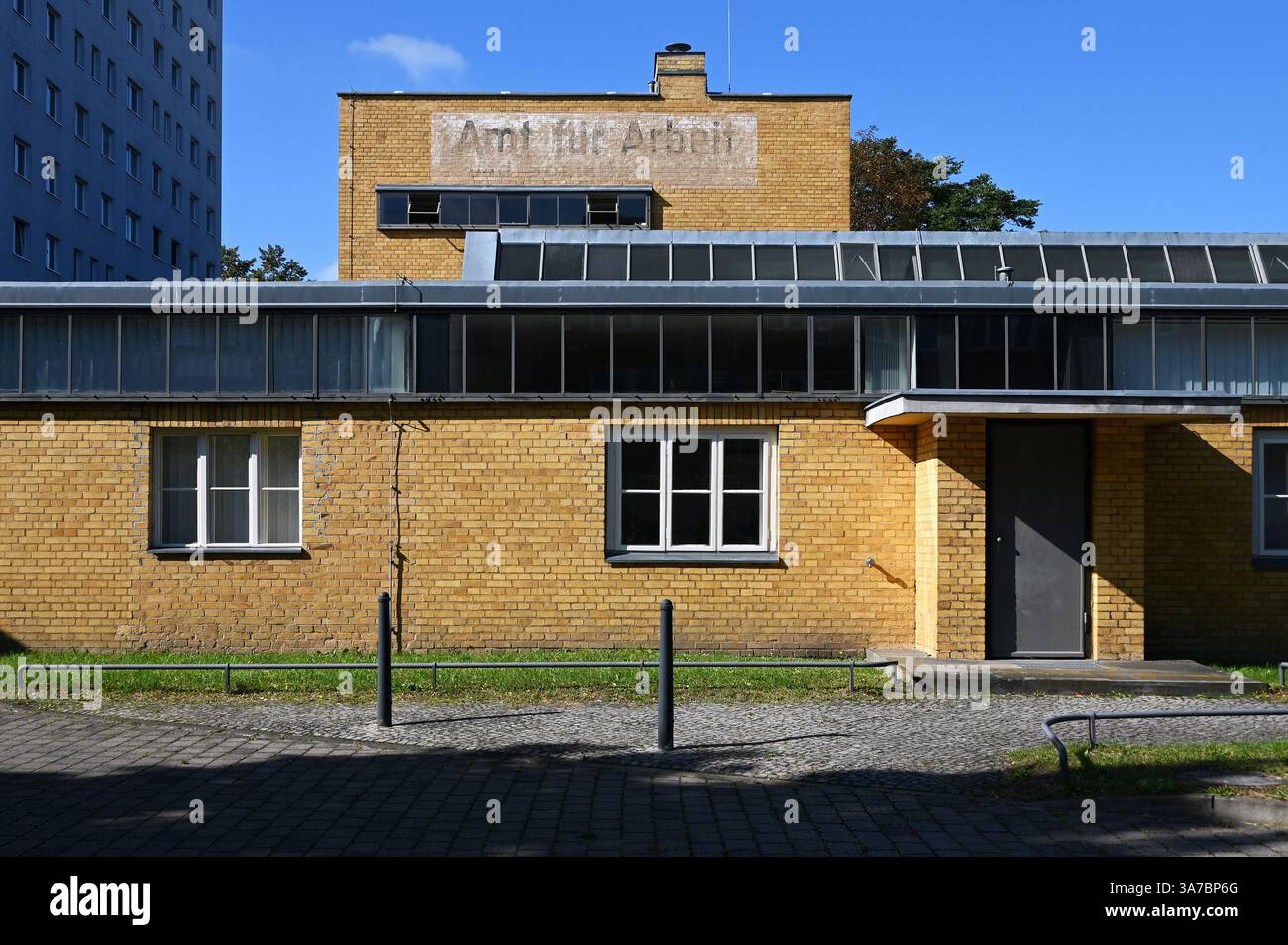 Historisches Arbeitsamt, Dessau, Sachsen-Anhalt, Deutschland Stockfoto
