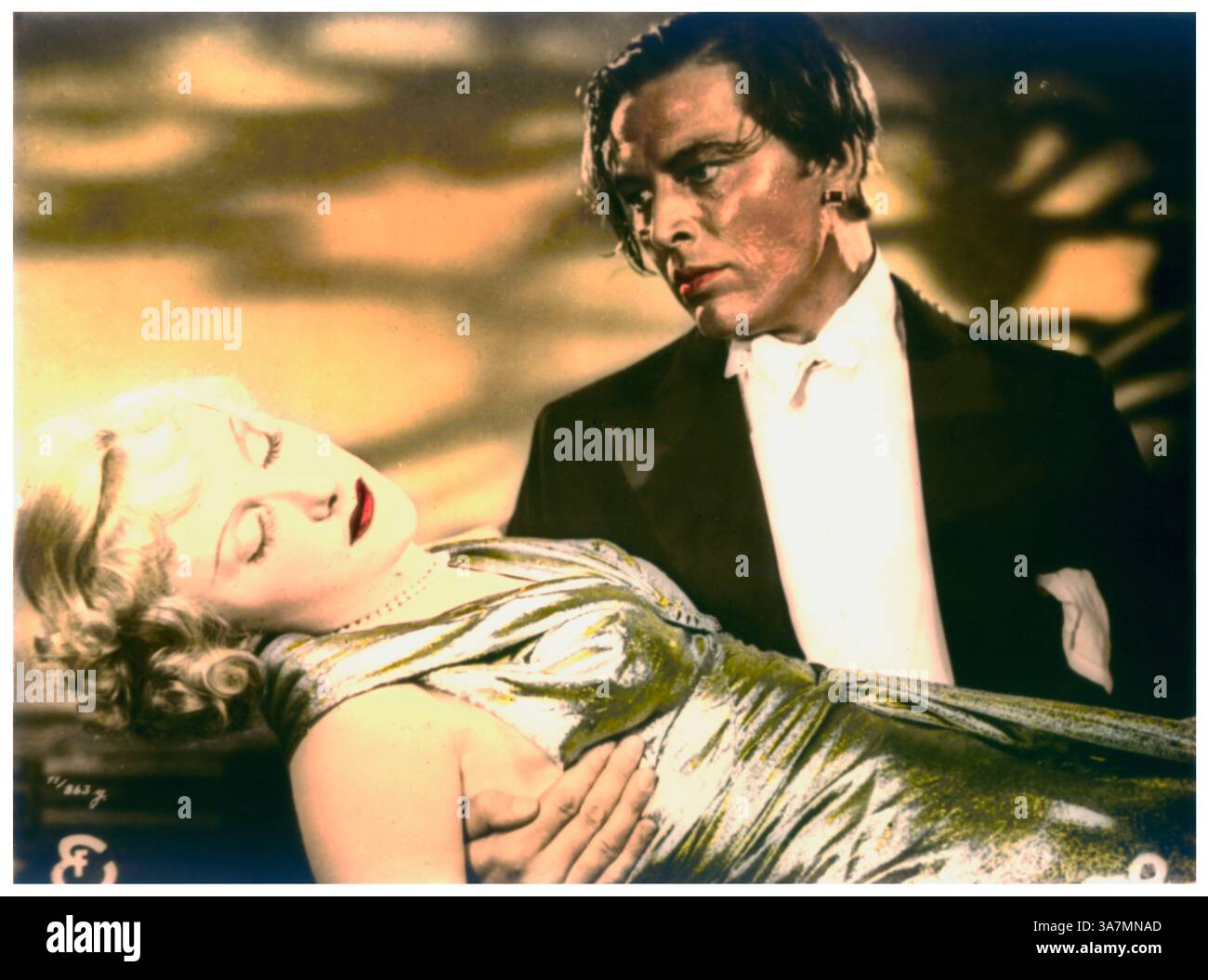 Kitty Jantzen (1916–1984), actriz alemana, y Fritz van Dogen (1901–1975), también conocido como Philipp Dorn (1901–1975), Schauspieler neerlandés. Año 1938. Stockfoto