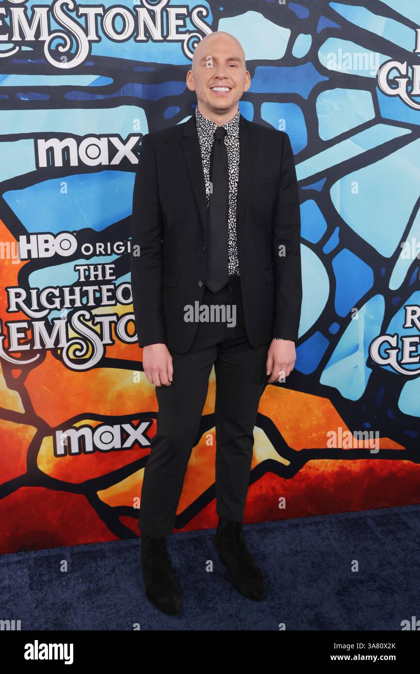 Trixie Mattel nimmt am 5. März 2025 in Los Angele an der letzten Staffel der HBO Original Series' The Righteous Gemstones' im Paramount Theatre Teil Stockfoto