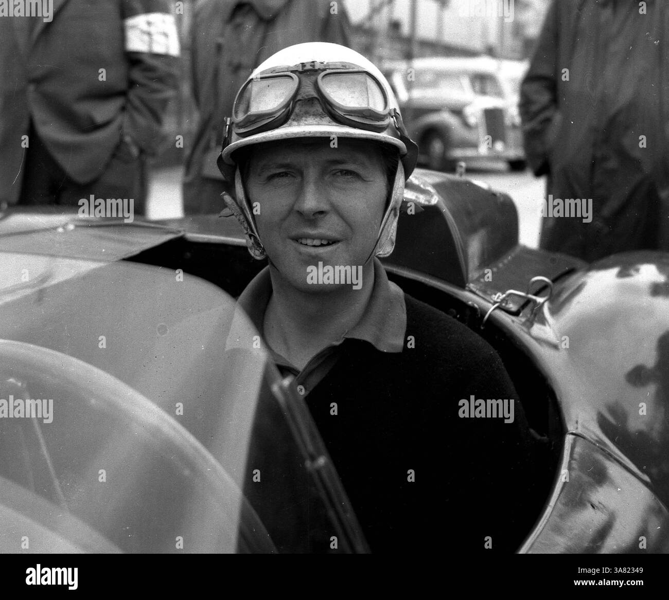 Graf Berghe von Trips (unser Bild von 1958) starb am 10. September 1961 bei einem tödlichen Unfall vor 50 Jahren in Monza. [Automatisierte Übersetzung] Stockfoto