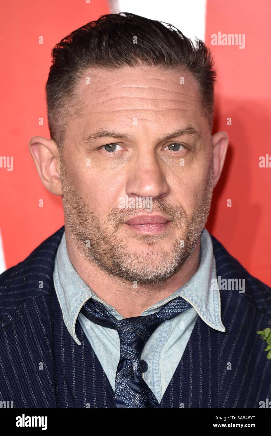 Tom Hardy bei der Premiere der Paramount Serie MobLand im Odeon Luxe Leicester Square. London, 27.03.2025 *** Tom Hardy bei der Premiere der Paramount-Serie MobLand im Odeon Luxe Leicester Square London, 27 03 2025 Foto:XS.xVasx/xFuturexImagex mobland 5548 Stockfoto