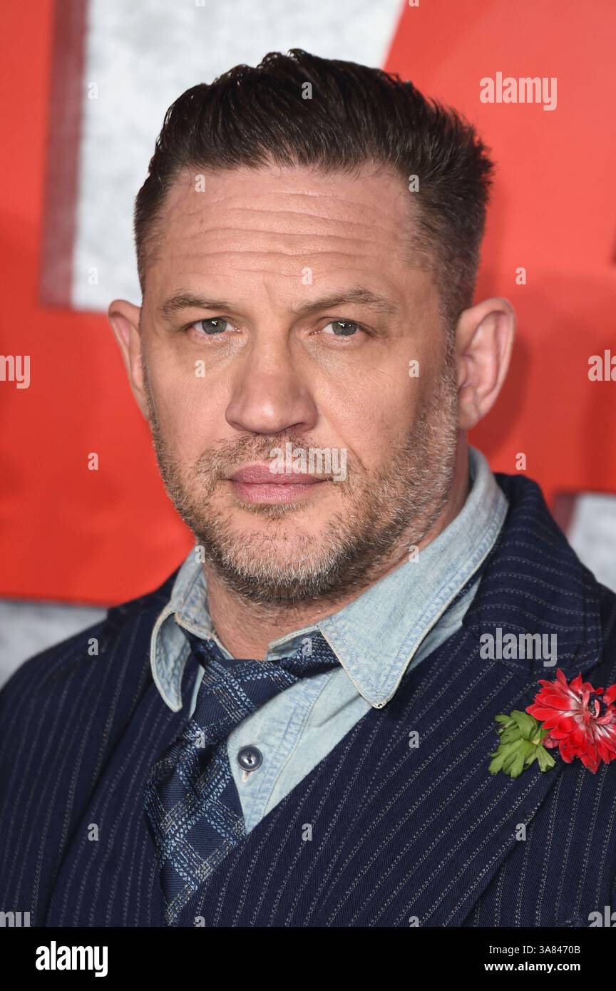 Tom Hardy bei der Premiere der Paramount Serie MobLand im Odeon Luxe Leicester Square. London, 27.03.2025 *** Tom Hardy bei der Premiere der Paramount-Serie MobLand im Odeon Luxe Leicester Square London, 27 03 2025 Foto:XS.xVasx/xFuturexImagex mobland 5546 Stockfoto
