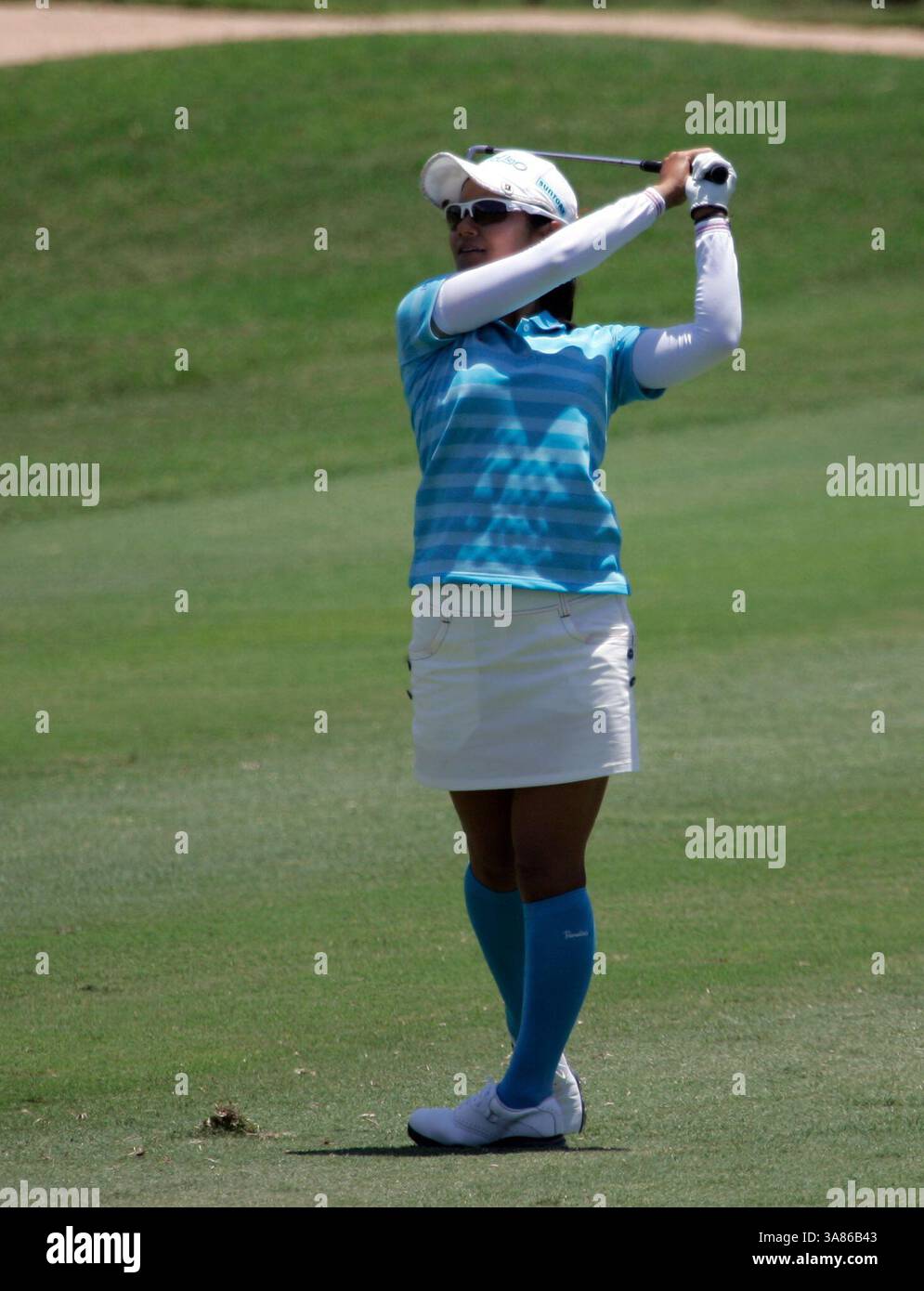 20. April 2013 – Kapolei, HI, USA – 20. April 2013: Ai Miyazato während der letzten Runde der Lotte Championship 2013 präsentiert von J Golf im Ko Olina Golf Club. (Bild: © Michael Sullivan/Cal Sport Media/ZUMAPRESS.com) Stockfoto