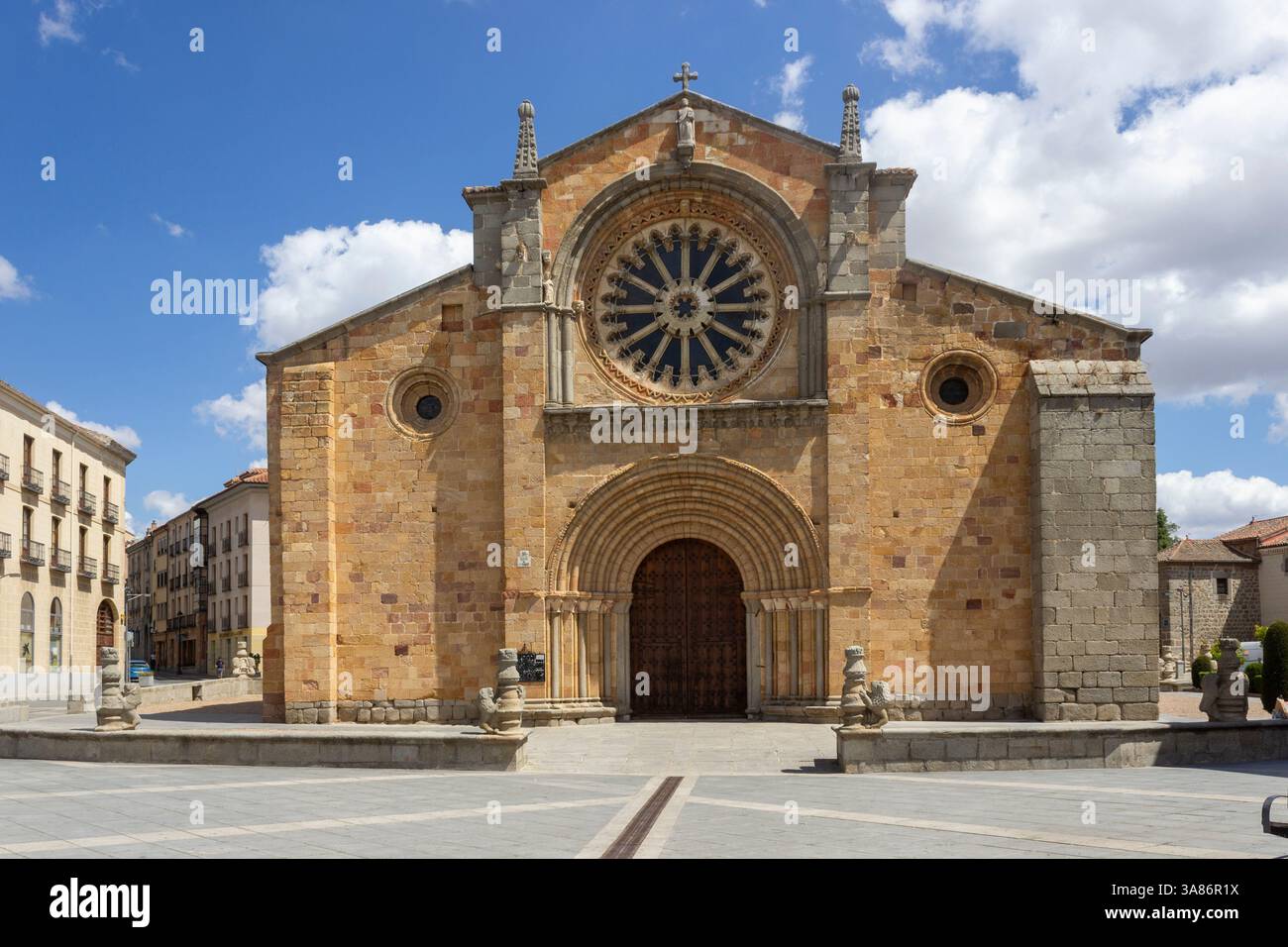 Iglesia de San Pedro, Avila, UNESCO, Castilla y Leon, Spanien Stockfoto