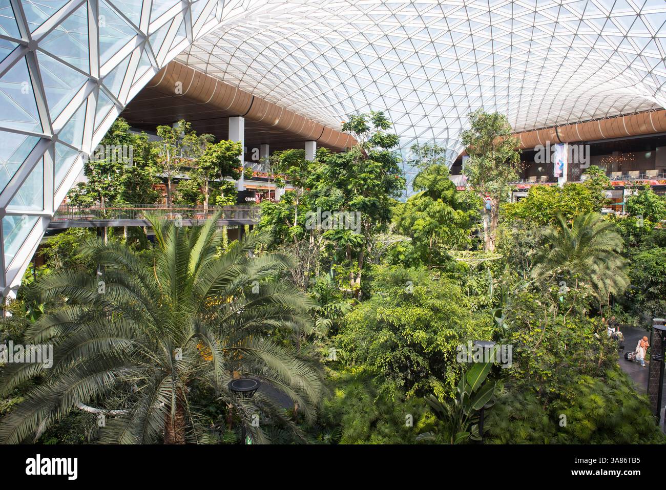 Hamad International Airport von Doha, Katar Stockfoto