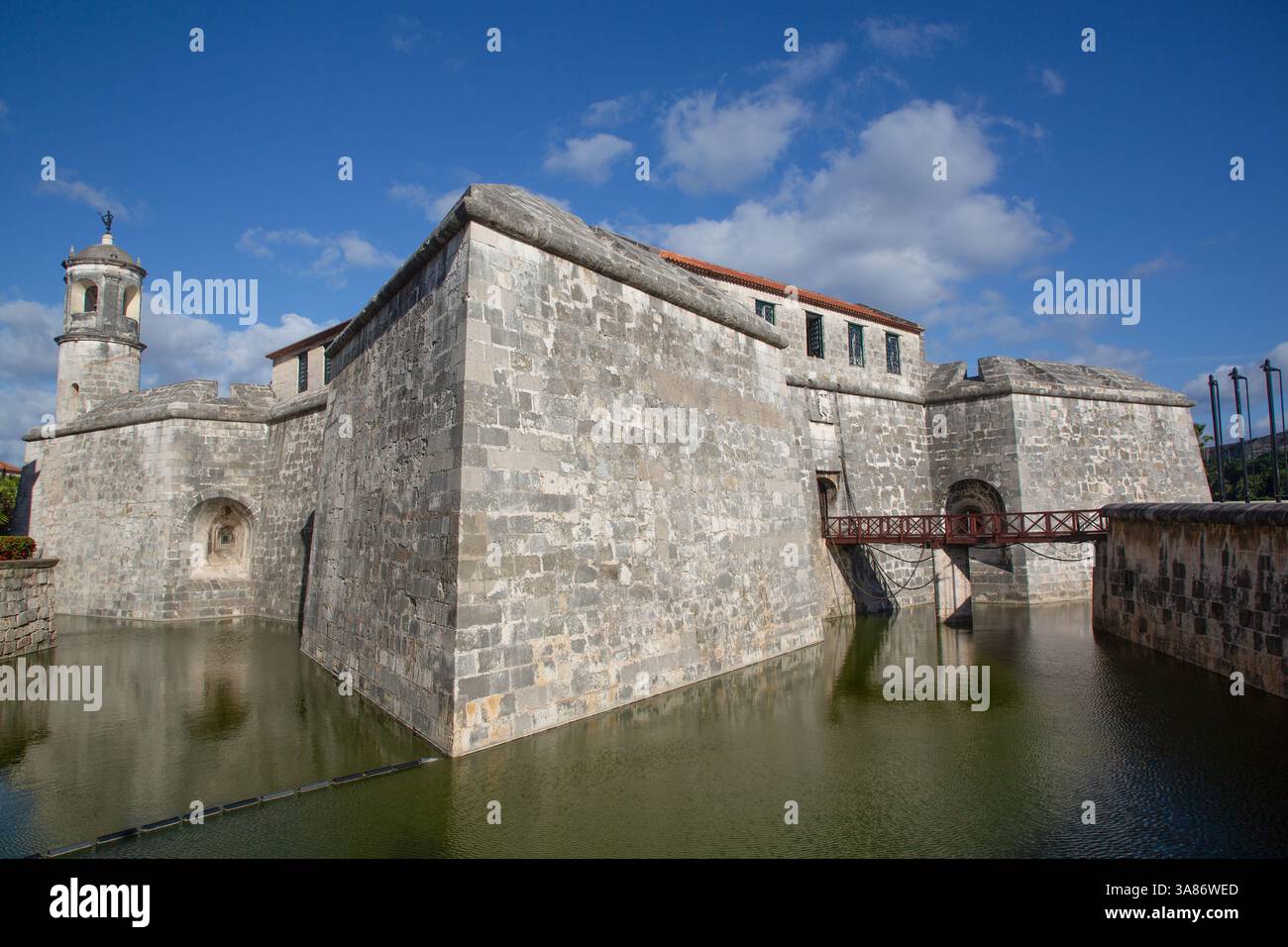 Havanna Burg der Königlichen Streitkräfte (Castillo de la Real Fuerza), Havanna Altstadt, UNESCO, Havanna, Kuba Stockfoto