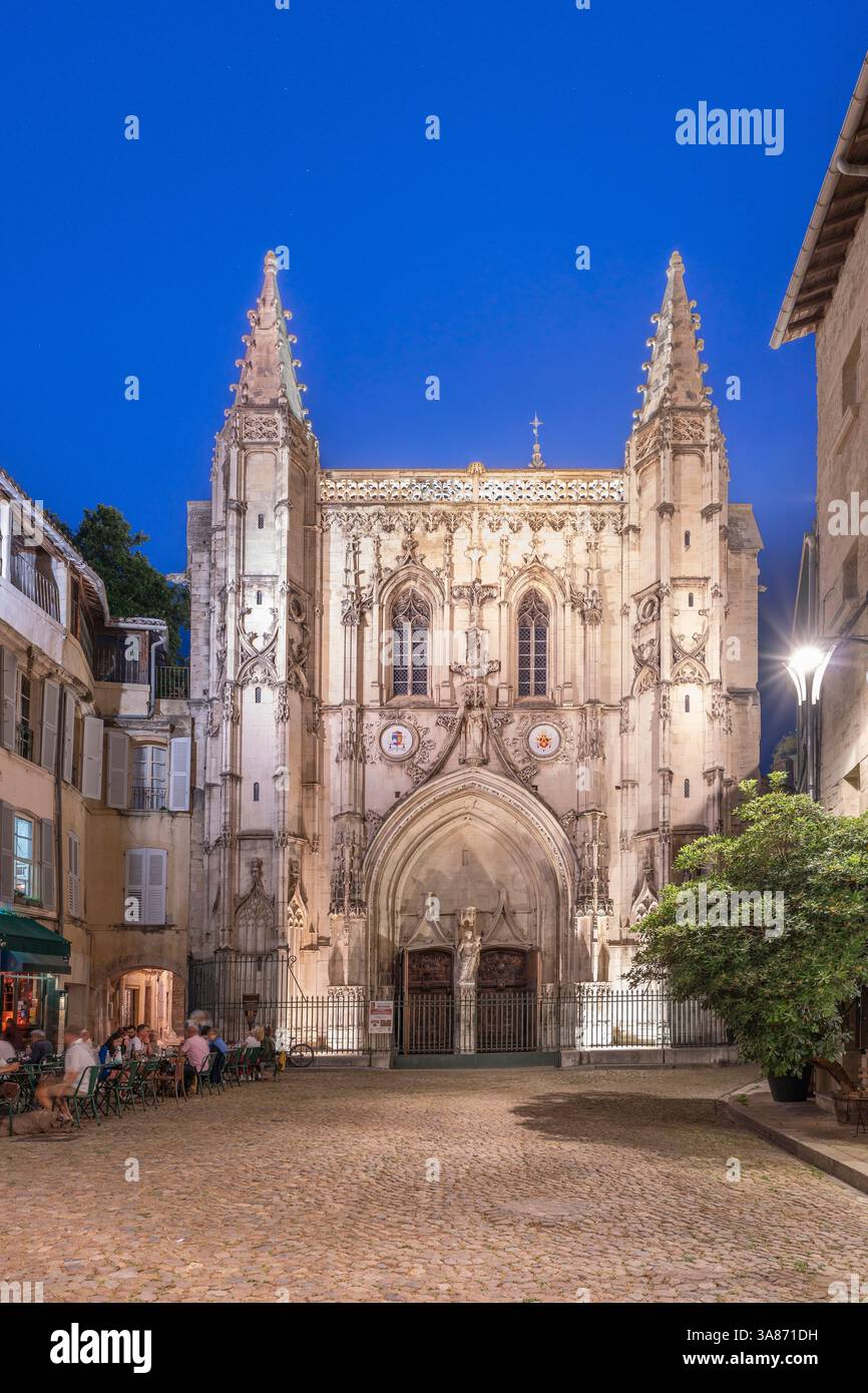 Basilika St. Peter von Avignon, Avignon, Grand Avignon, Rhonetal, Vaucluse, Provence-Alpes-Cote d'Azur, Frankreich Stockfoto