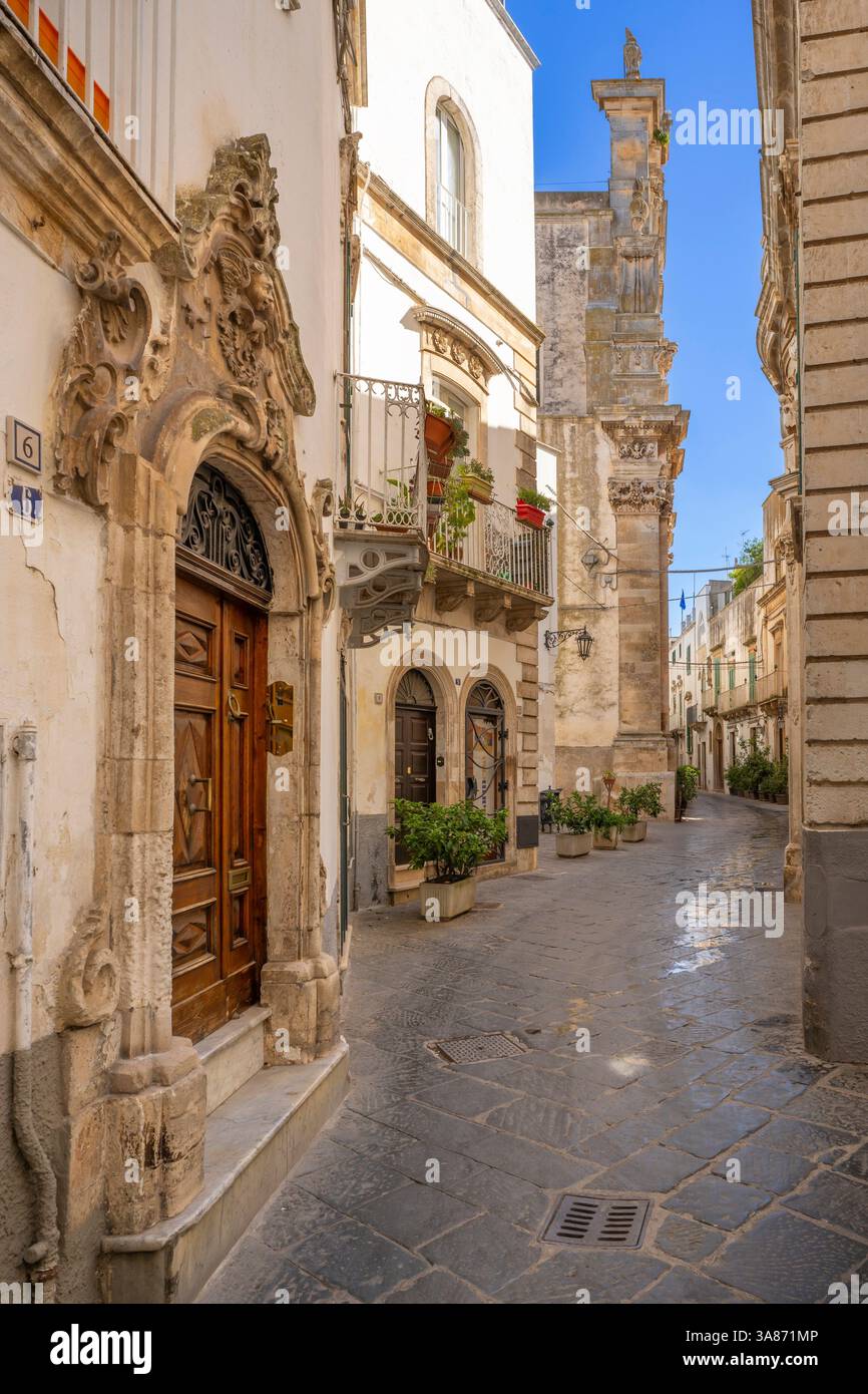 Martina Franca, Taranto, Apulien, Italien Stockfoto