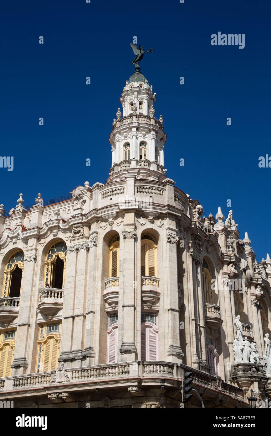 Großes Theater von Havanna, Altstadt von Havanna, Havanna, Kuba Stockfoto