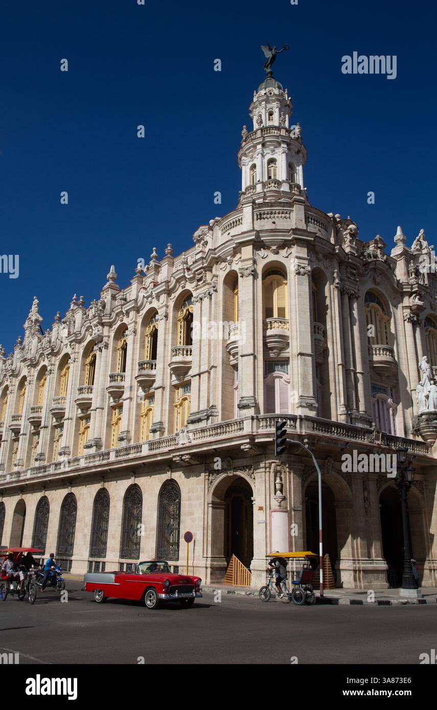 Großes Theater von Havanna, Altstadt von Havanna, Havanna, Kuba Stockfoto
