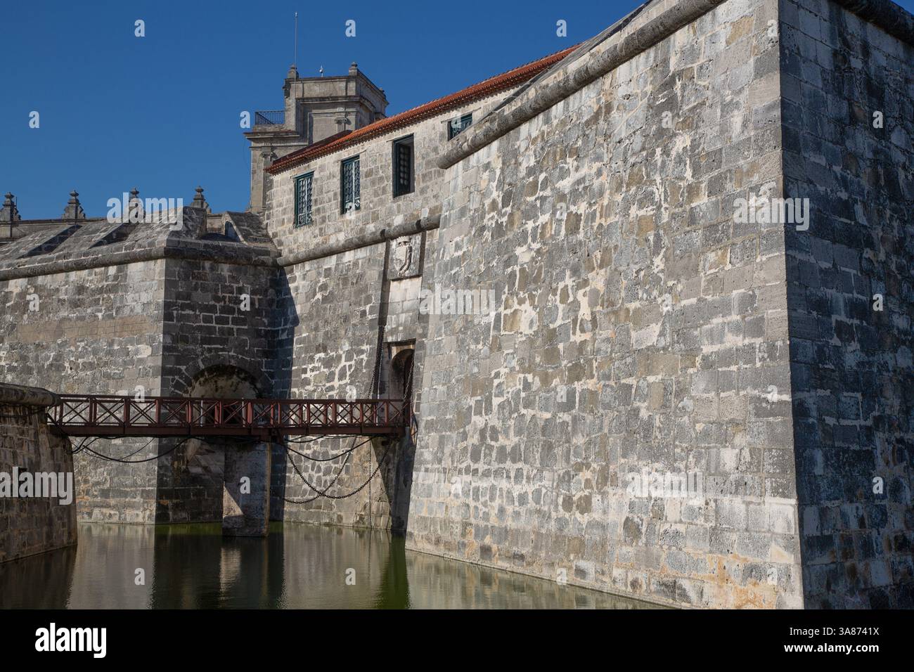 Havanna Burg der Königlichen Streitkräfte (Castillo de la Real Fuerza), Havanna Altstadt, Havanna, Kuba Stockfoto