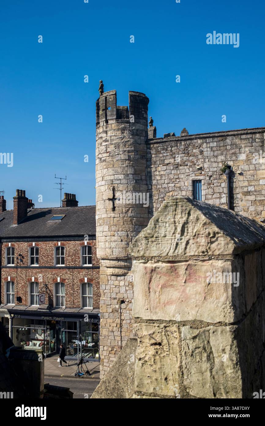 Micklegate Bar, York, Großbritannien Stockfoto