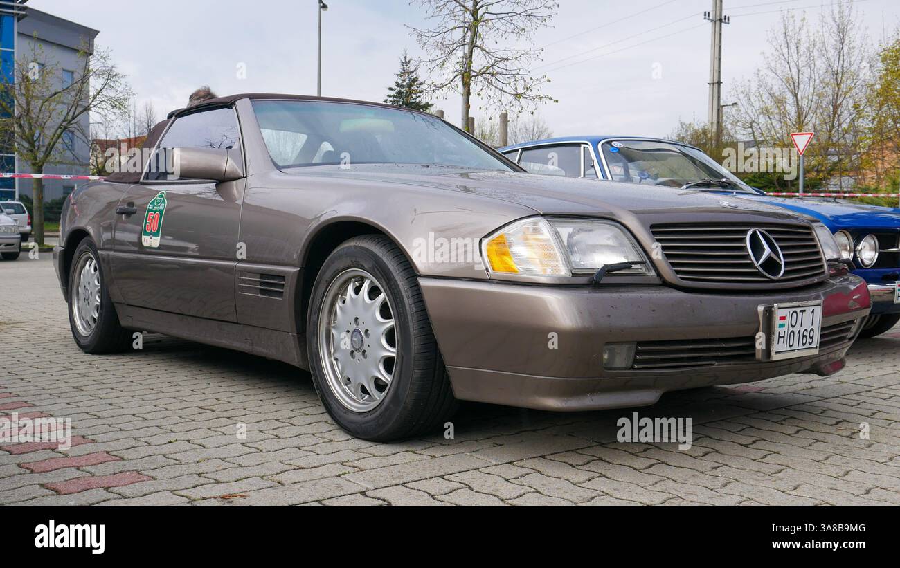 Mercedes Benz SL Stockfoto