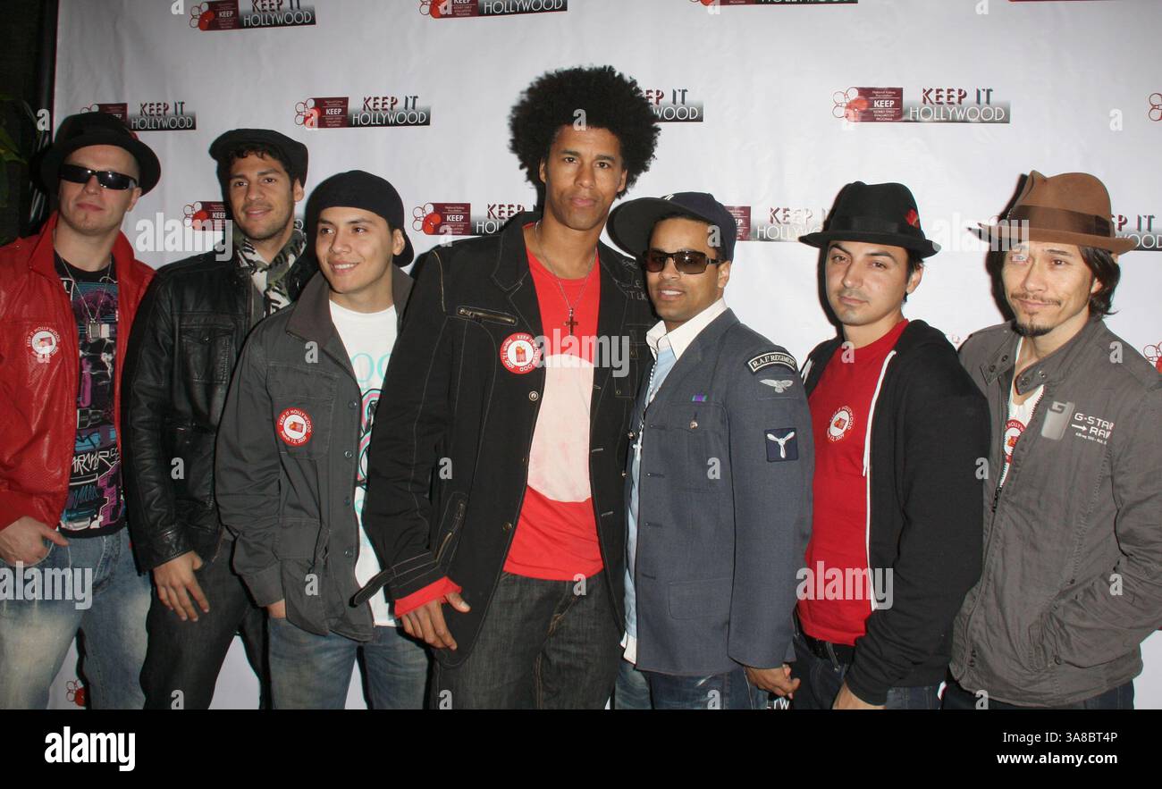 März 2009 – Studio City, Kalifornien, USA – 12. März 2009 – Studio City, Kalifornien – Groovealoos. "KEEP IT Hollywood" zum Weltnierentag in Guy's North. Foto: Kevan Brooks/AdMedia (Foto: © Kevan Brooks/AdMedia via ZUMA Wire) Stockfoto