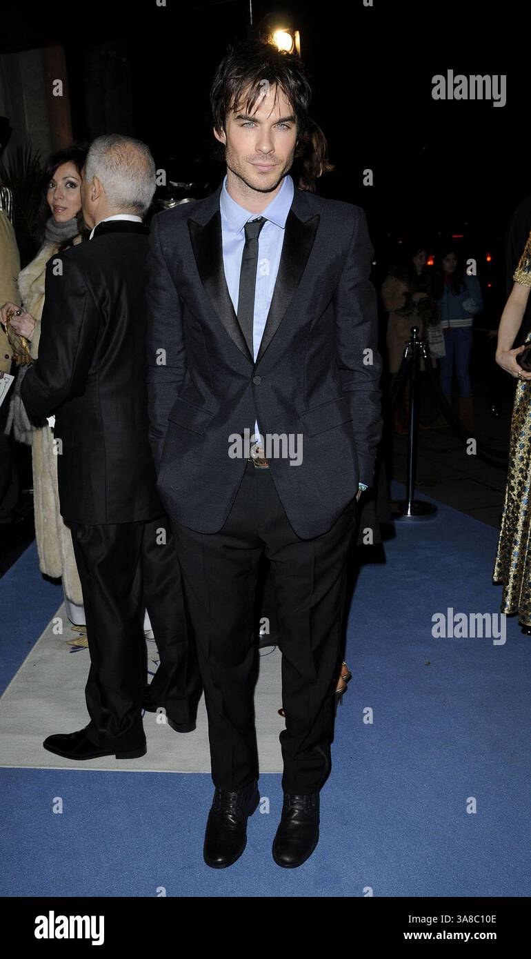 Dezember 2009 – London, Großbritannien, USA – 13. Dezember 2009 – London, England – Ian Somerhalder. Der Grey Goose Charakter und Cocktails Ball im Gorsvenor House Hotel. Foto: Can Nguyen/Capital Pictures (Foto: © Can Nguyen) Stockfoto