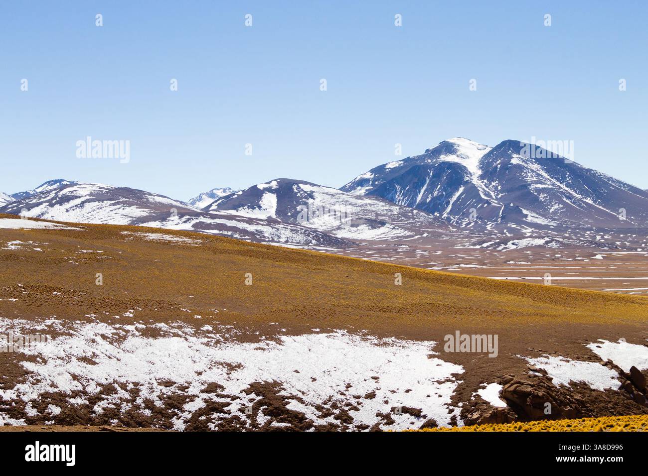 Bolivianischen Landschaft, Salvador Dali Desert View. Schöne Bolivien Stockfoto