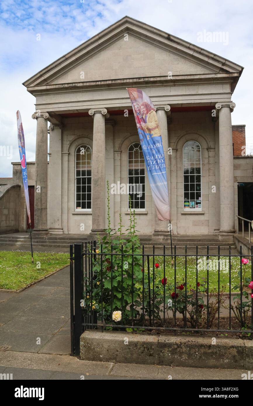Vorderansicht County Armagh Museum ländliches County Museum Stadt der neoklassischen Architektur von Armagh. Stockfoto