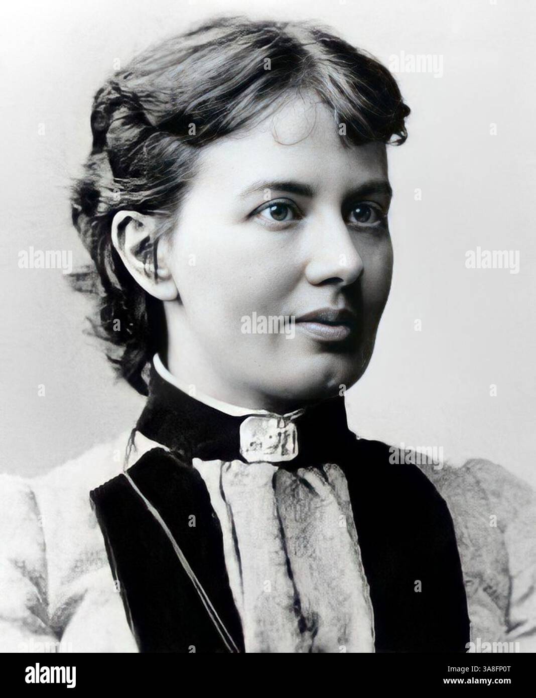 Sofja Kovalevskaja war ein russischer Mathematiker, der bemerkenswerte Beiträge zur Analyse, partiellen Differentialgleichungen und Mechanik leistete. Sie war eine Pionierin für Frauen in der Mathematik auf der ganzen Welt – die erste Frau, die (im modernen Sinne) in Mathematik promoviert hat, die erste Frau, die auf eine ordentliche Professorin in Nordeuropa berufen wurde und eine der ersten Frauen, die für eine wissenschaftliche Zeitschrift als Redakteurin arbeitete. Stockfoto