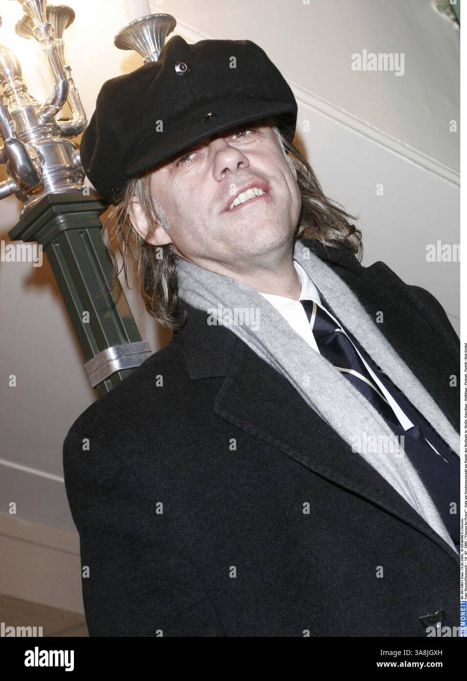 15. Februar 2005 - Berlin, USA - Foto: Reents/Siemoneit --- 14 - 02 - 2005 : ''Cinema for Peace'' - in Berlin - Bob Geldof (Credit Image: © Reents/AdMedia via ZUMA Wire) Stockfoto