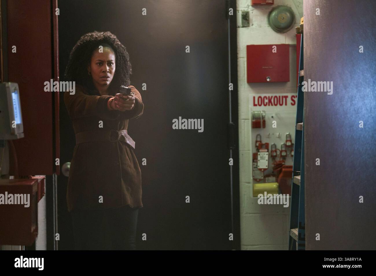 24. April 2017: Simone Missick.. „Marvel's the Defenders“ (Season1) TV-Serie 2017. (Kreditbild: © Netflix/Entertainment Pictures/ZUMAPRESS.com) Stockfoto