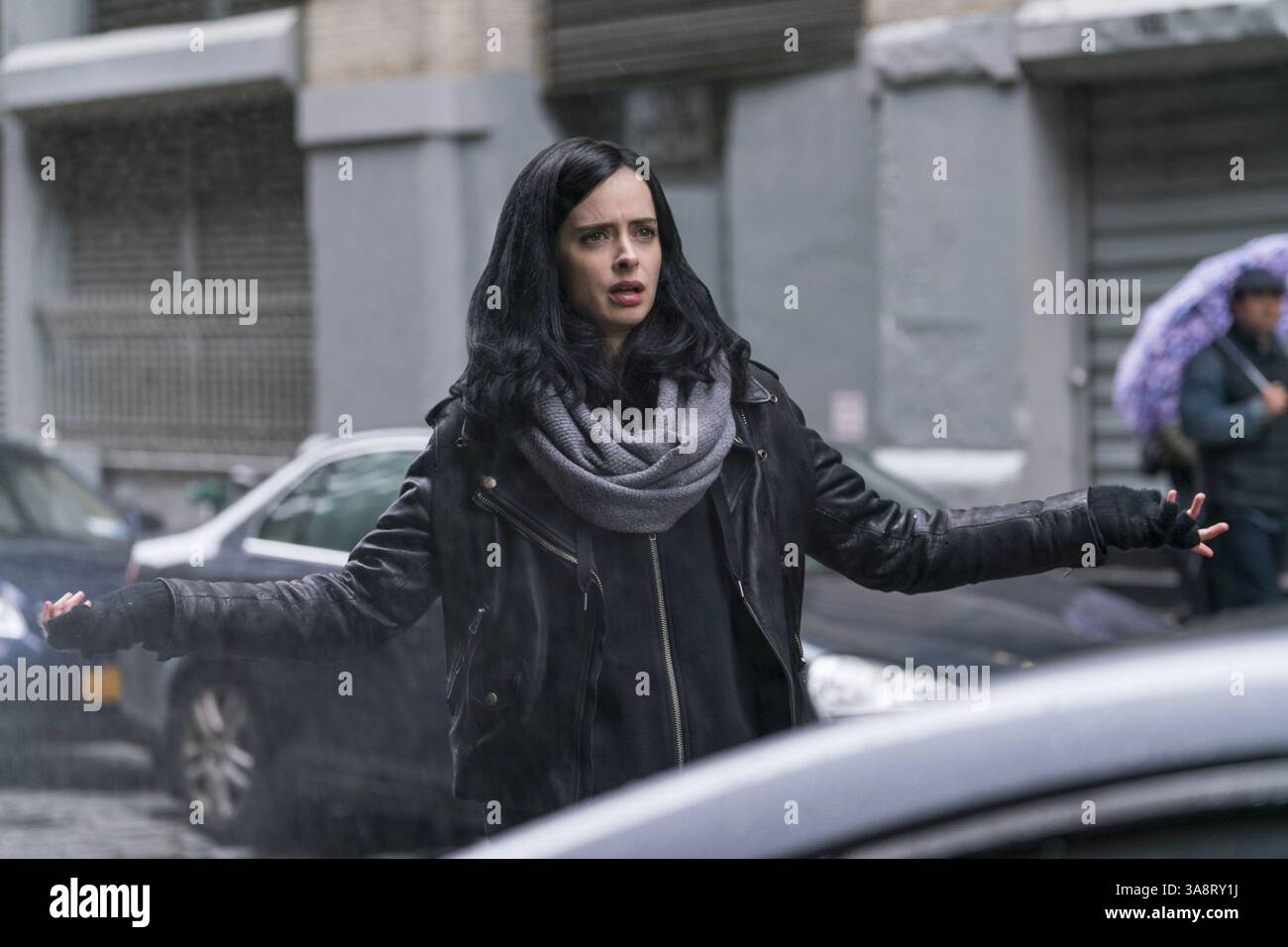 24. April 2017: Krysten Ritter. „Marvel's the Defenders“ (Season1) TV-Serie 2017. (Kreditbild: © Netflix/Entertainment Pictures/ZUMAPRESS.com) Stockfoto