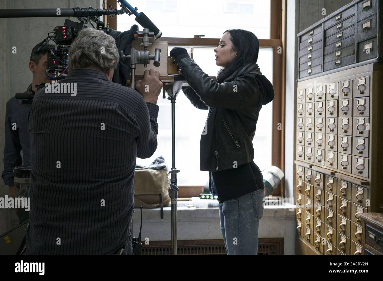 24. April 2017: Krysten Ritter. „Marvel's the Defenders“ (Season1) TV-Serie 2017. (Kreditbild: © Netflix/Entertainment Pictures/ZUMAPRESS.com) Stockfoto