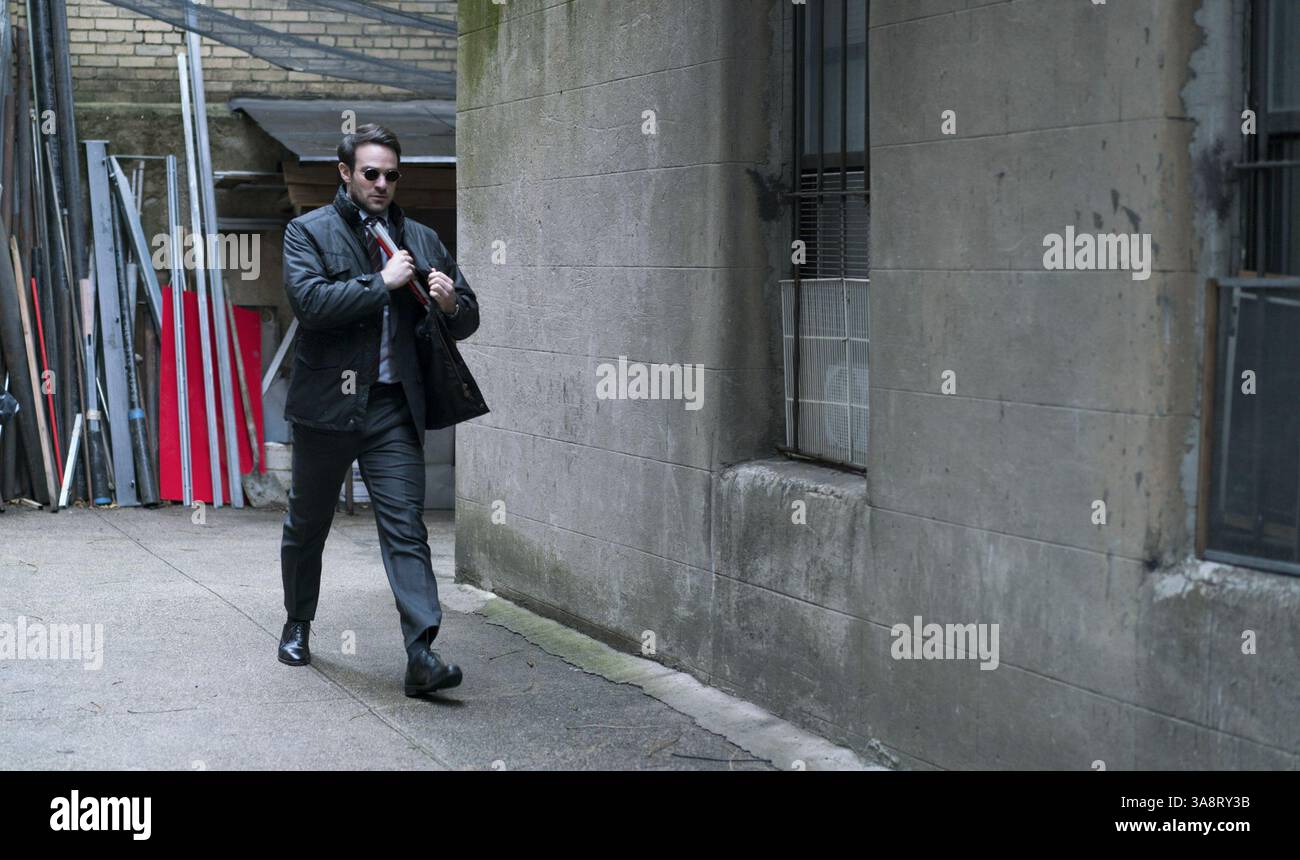 24. April 2017: Charlie Cox, Marvel's the Defenders (Season1) TV-Serie 2017. (Kreditbild: © Netflix/Entertainment Pictures/ZUMAPRESS.com) Stockfoto