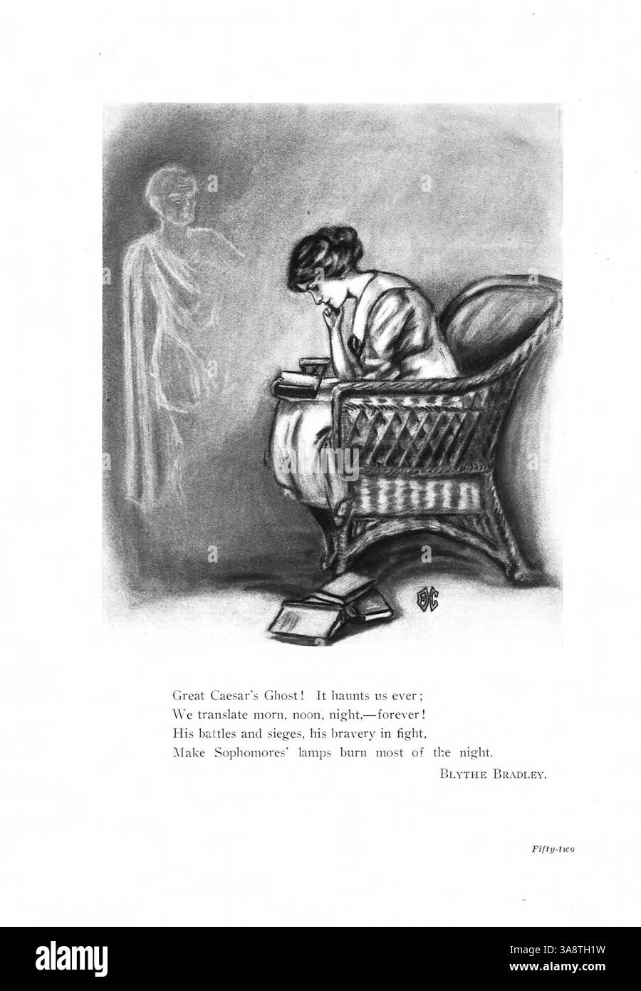 Polaris 1912, von der North High School, hebt Schüler, Dozenten, Vereine, Sportmannschaften, und die afroamerikanische Geschichte im akademischen Jahr 1911-1912. Stockfoto