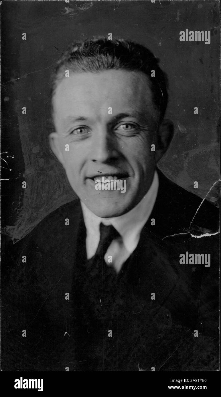 H. A. Johnson war Schatzmeister der Kittenball Amateur Association of Minneapolis und trug zur Organisation lokaler Sportveranstaltungen bei. Stockfoto