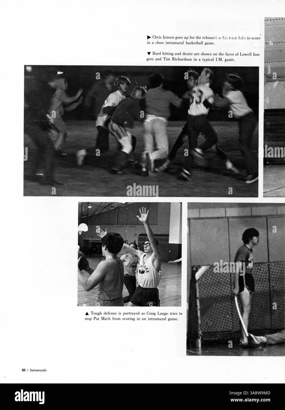 Das Jahrbuch Aurean '72 der Richfield High School erfasst wichtige Momente aus dem Schuljahr 1971-1972, darunter Highlights von Schülern, Lehrern, Vereinen, Sportveranstaltungen und anderen wichtigen Veranstaltungen. Stockfoto