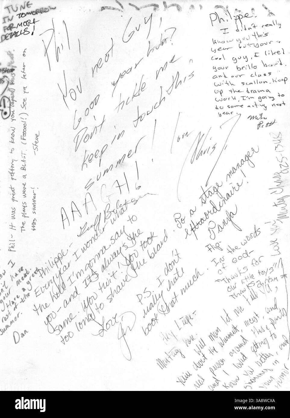 Das Breck Mustang Jahrbuch 1988 dokumentiert das akademische Jahr 1987-1988 mit Schülern, Lehrern, Leichtathletik, Clubs, und wichtige Schulveranstaltungen. Stockfoto