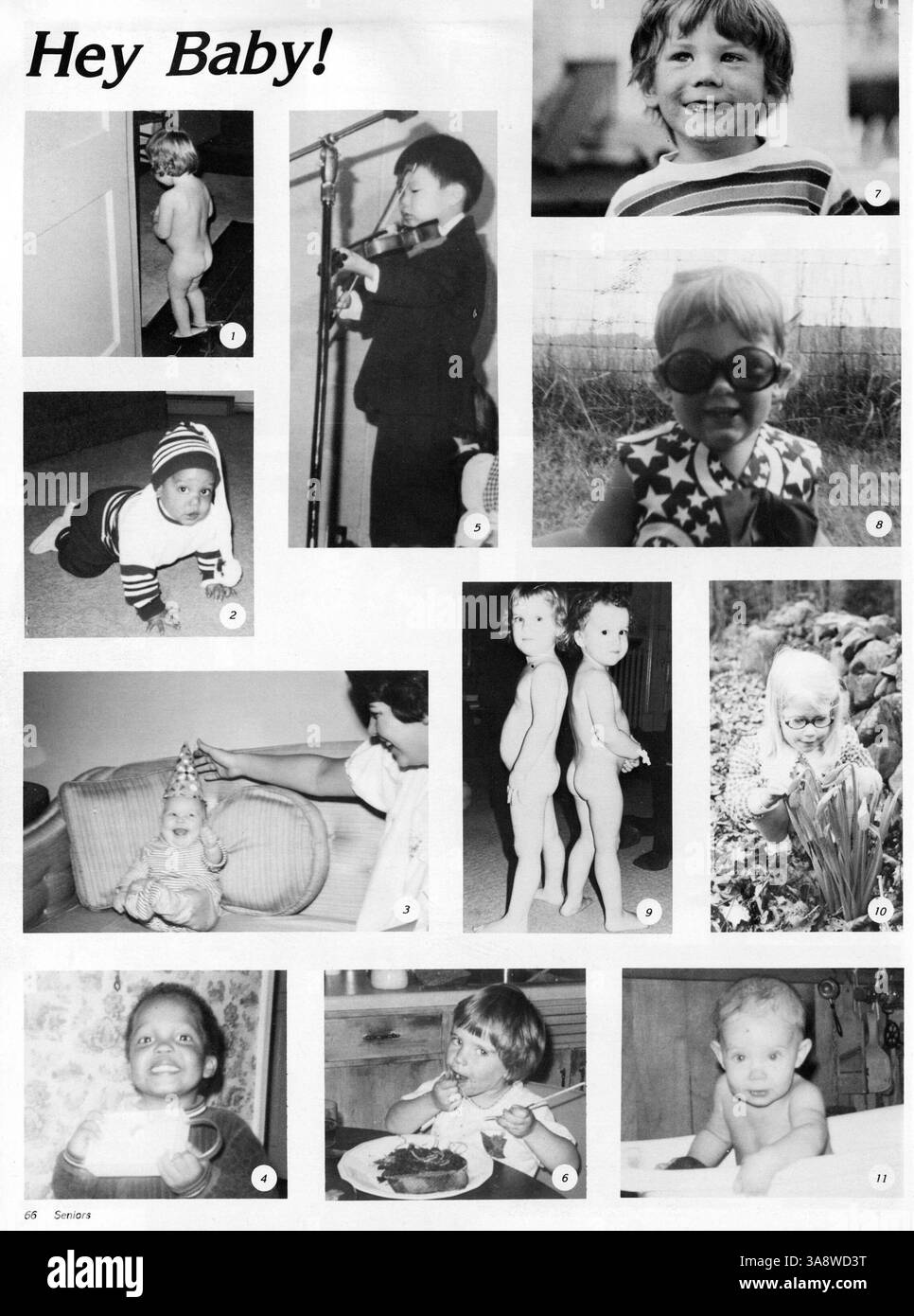 Dieses Breck Mustang Jahrbuch 1988 präsentiert Schülerleistungen, Schulveranstaltungen, Lehrkörper, Sport und Vereine aus dem akademischen Jahr 1987-1988. Stockfoto