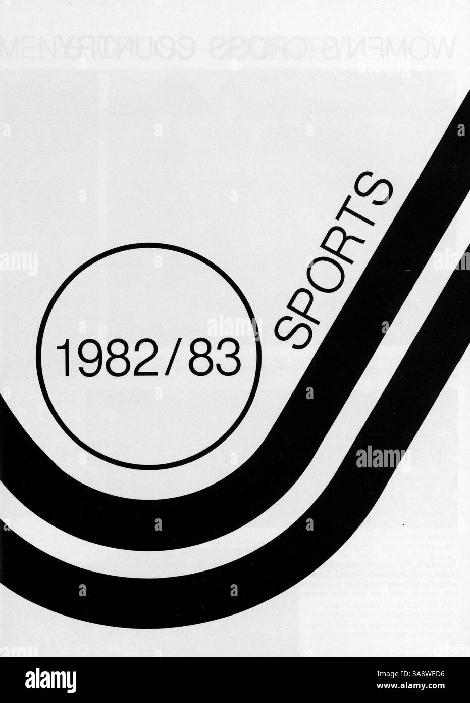 Polaris 1983, das Jahrbuch der North High School, dokumentiert die Aktivitäten, Vereine, Sport und akademische Veranstaltungen des Schuljahres 1982-1983. Stockfoto