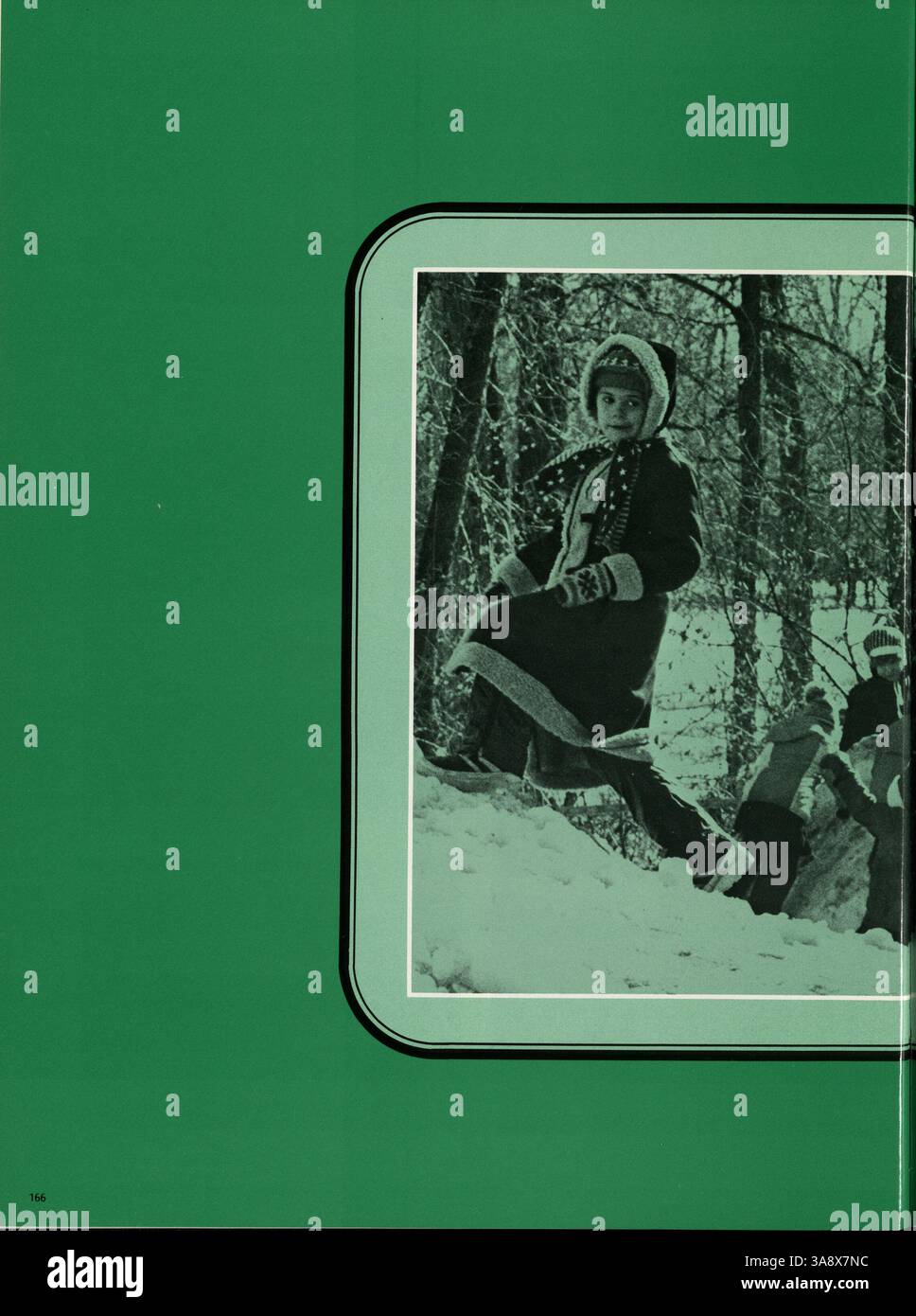 Das Mustang Jahrbuch 1977 der Breck High School dokumentiert die wichtigsten Ereignisse, Leichtathletik, Vereine und die Leistungen der Fakultät des akademischen Jahres 1976-1977. Stockfoto