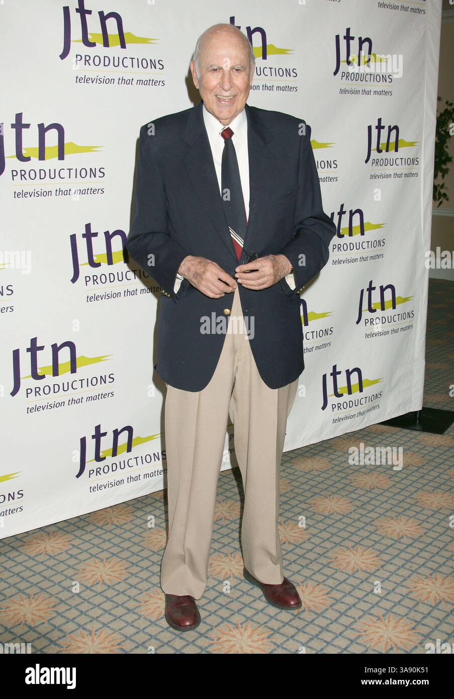 Oktober 2007 – Beverly Hills, Kalifornien, USA – 08. Oktober 2007 – Los Angeles, Kalifornien – Carl reiner. JTN Productions' Vision Awards 2007 im Beverly Hills Hotel. Foto: Russ Elliot/AdMedia. (Kreditbild: © Russ Elliot/AdMedia via ZUMA Wire) Stockfoto