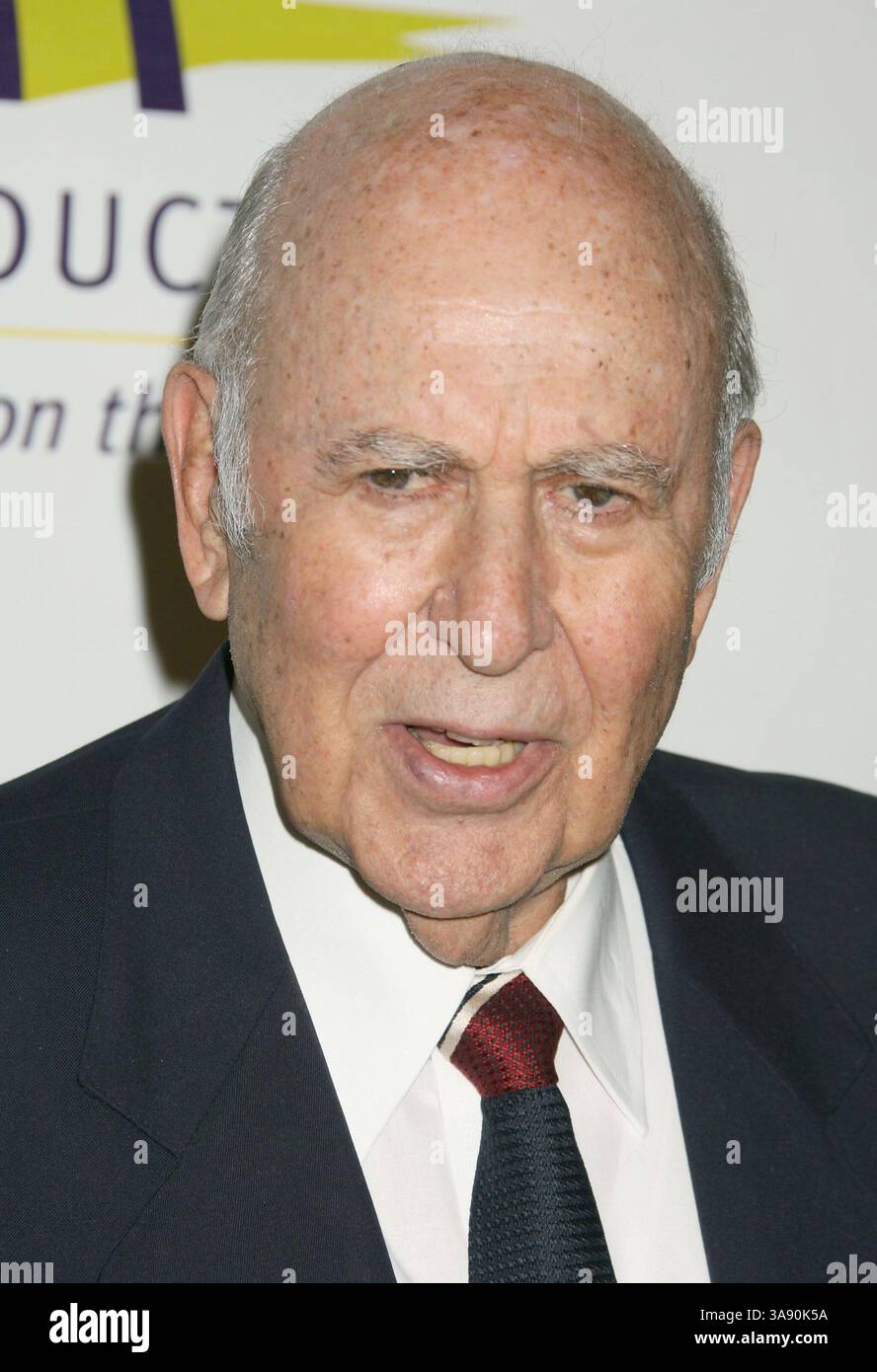 Oktober 2007 – Beverly Hills, Kalifornien, USA – 08. Oktober 2007 – Los Angeles, Kalifornien – Carl reiner. JTN Productions' Vision Awards 2007 im Beverly Hills Hotel. Foto: Russ Elliot/AdMedia. (Kreditbild: © Russ Elliot/AdMedia via ZUMA Wire) Stockfoto