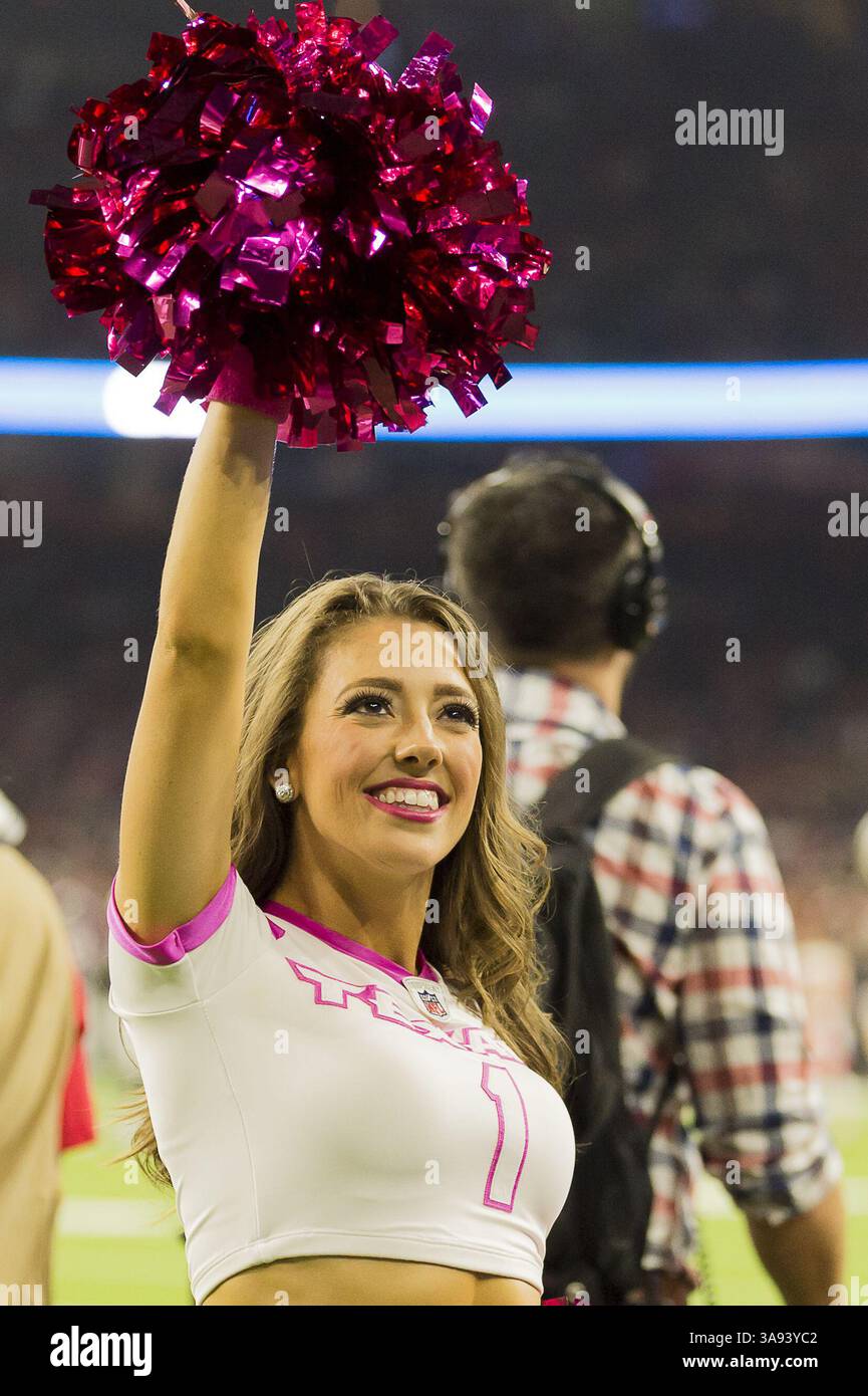 8. Oktober 2017 - Houston, Texas, USA - die Texans im NRG Stadium in Houston, Texas, besiegten die Chiefs die Texans 42-34 (Foto: © Maria Lysaker via ZUMA Wire) Stockfoto