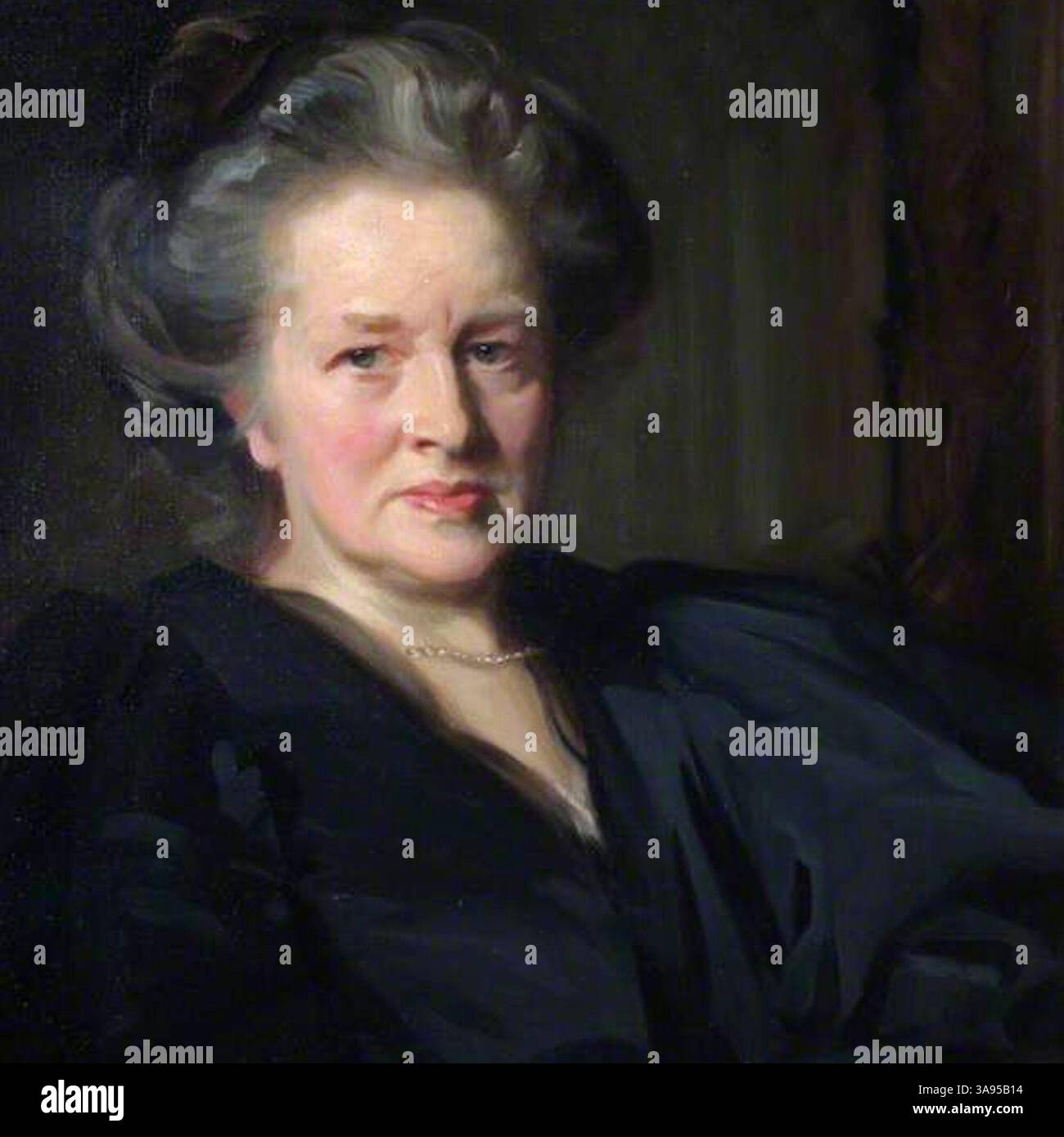 Elizabeth Garrett Anderson (* 9. Juni 1836 bis 17. Dezember 1917) war eine englische Ärztin und Suffragistin. Sie ist als erste Frau in Großbritannien als Ärztin und Chirurgin bekannt und als Mitbegründerin und Dekanin der London School of Medicine for Women, der ersten medizinischen Schule in Großbritannien, die Frauen als Ärztin ausbildet. Sie war die erste weibliche Dekanin einer britischen Medizinstudium, die erste Frau in Großbritannien, die in einen Schulrat gewählt wurde und als Bürgermeisterin von Aldeburgh die erste weibliche Bürgermeisterin in Großbritannien. Stockfoto