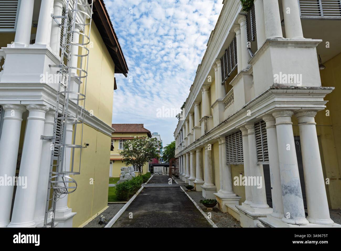 Das Whitehouse von Klang Stockfoto