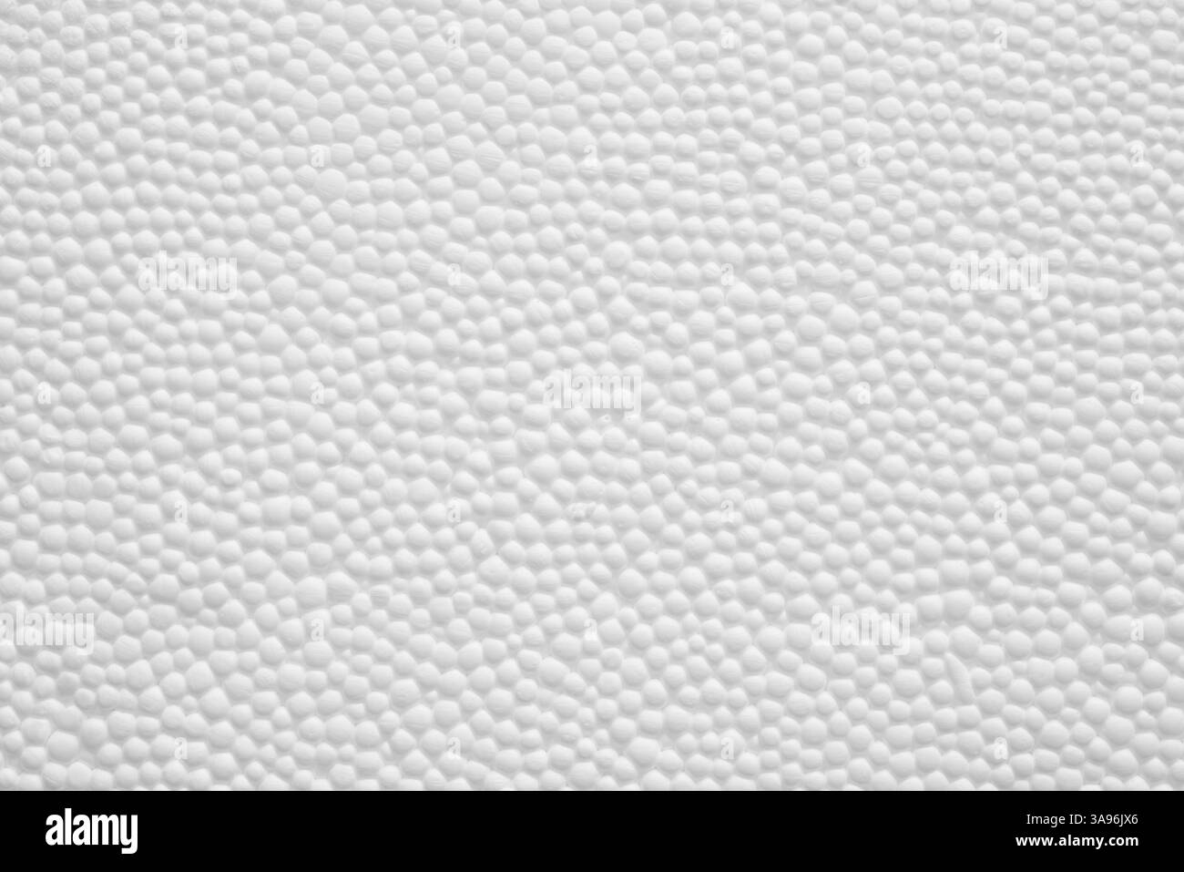 Abstrakter Hintergrund aus Styroporschaum oder Schaumkunststoff Stockfoto