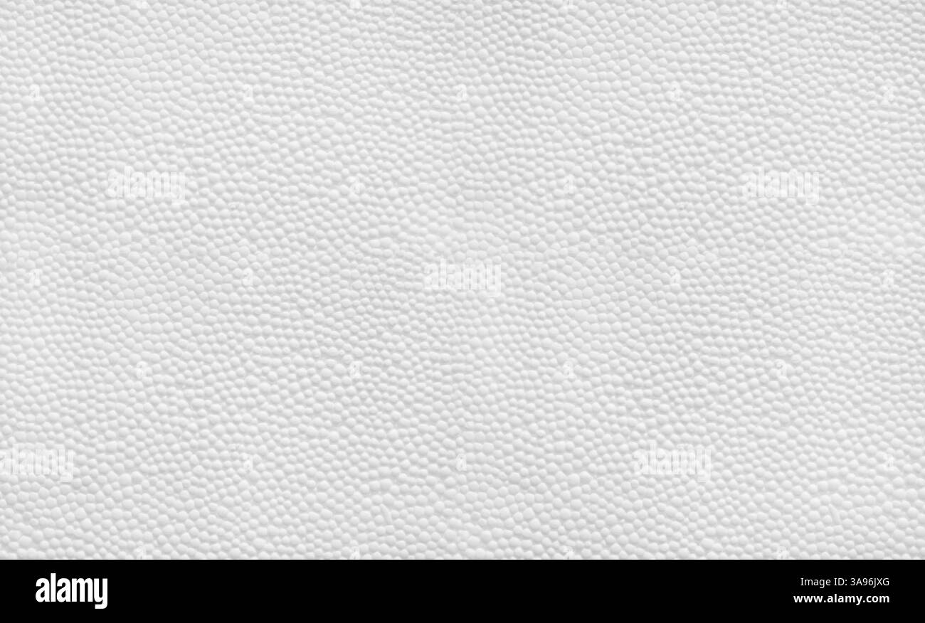 Abstrakter Hintergrund aus Styroporschaum oder Schaumkunststoff Stockfoto