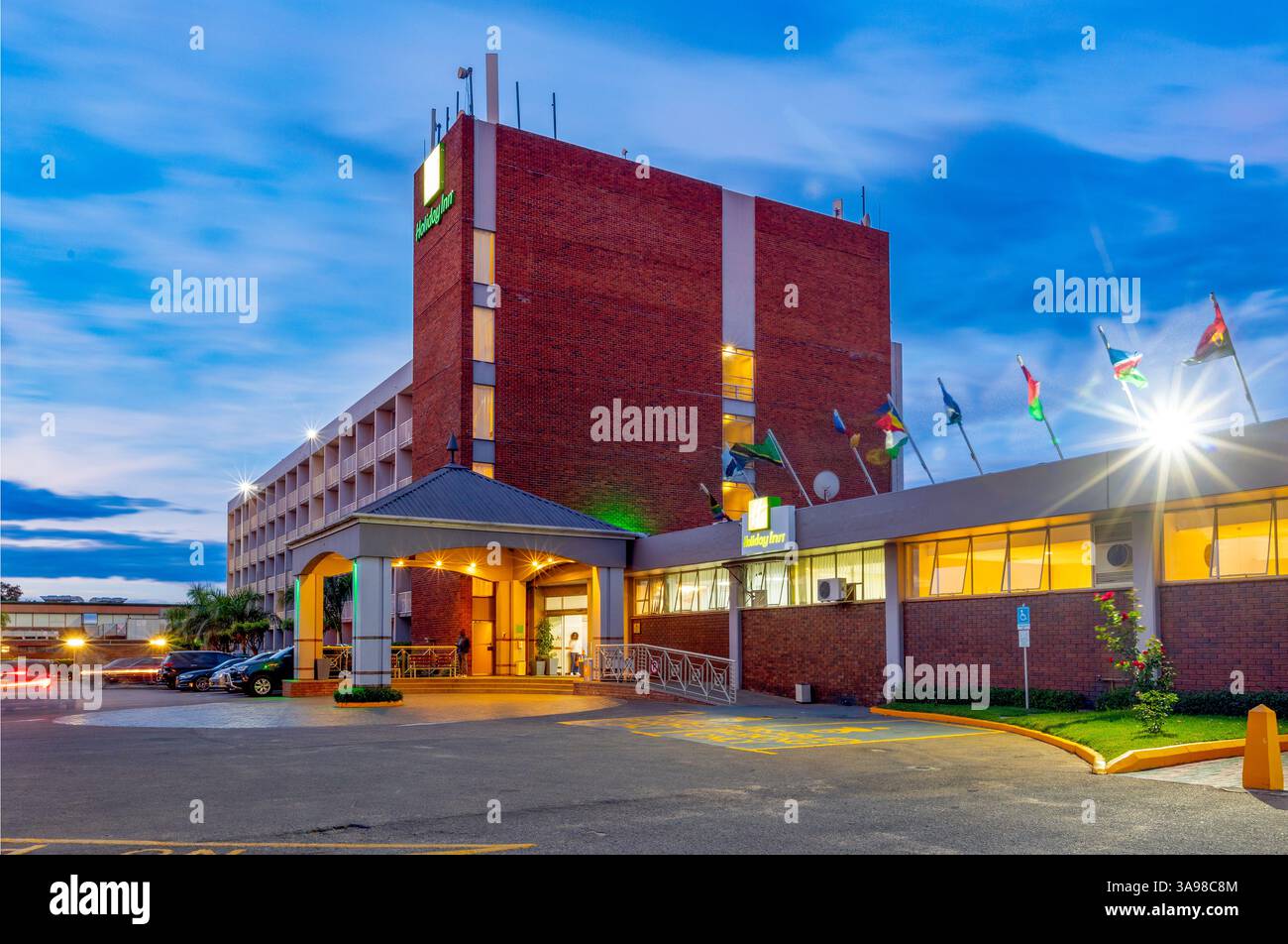 Holiday Inn Bulawayo Simbabwe. African Sun Hotels In Simbabwe Stockfoto