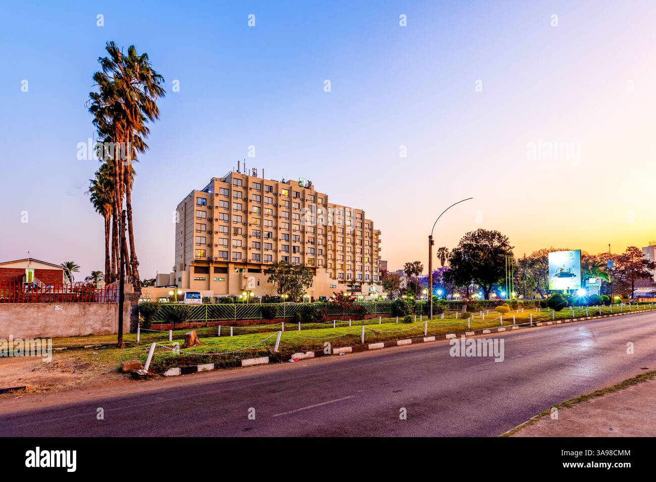 Holiday Inn Harare Bulawayo Mutare Simbabwe. African Sun Hotels In Simbabwe Stockfoto