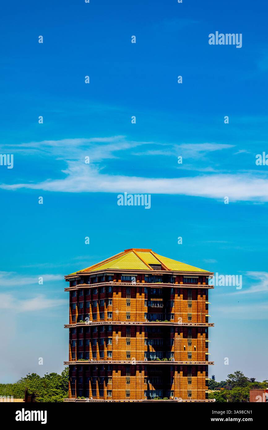 Hrudza House Agri Bank Building AFC Bank Buidling Stockfoto