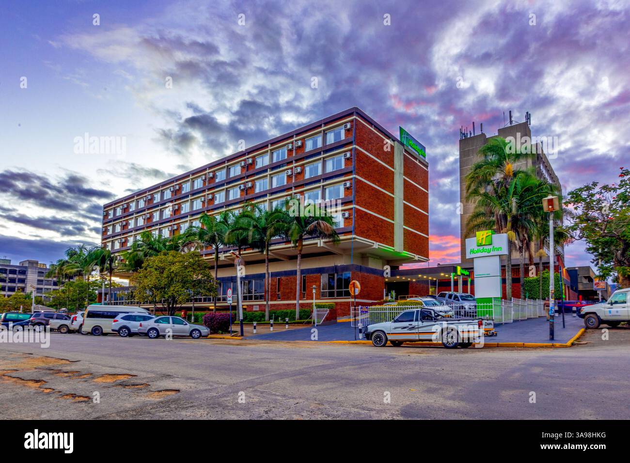Holiday Inn Mutare Zimbawe. African Sun Hotels Stockfoto